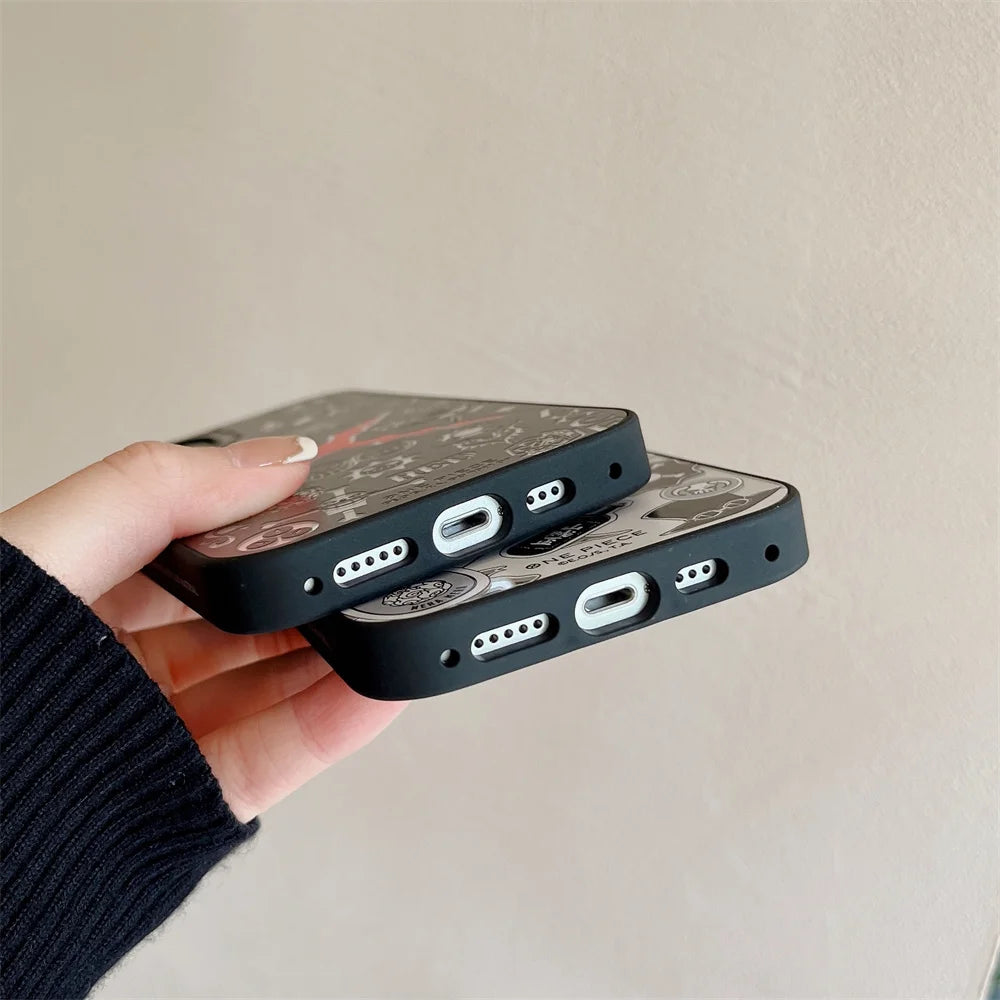 Etui na iPhone’a One Piece – Zoro czarno-biały