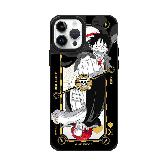 Etui na iPhone’a One Piece – Złota ilustracja Monkeya D. Luffy’ego