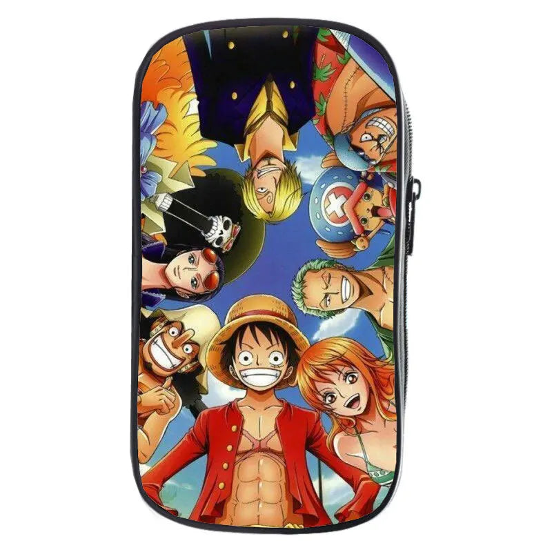 One Piece Pencil Case – Monkey D. Luffy Chibi Multi-Face