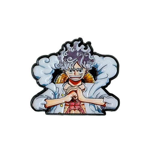 One Piece Pins - Chibi Luffy Gear 5 Nika Awakening