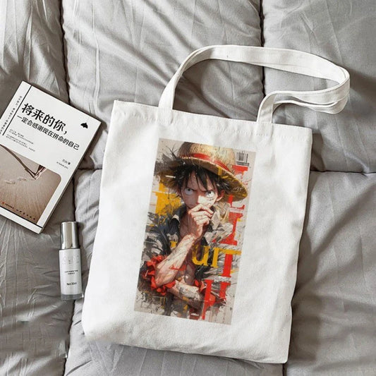 Torba typu tote One Piece – Luffy w dynamicznej akcji