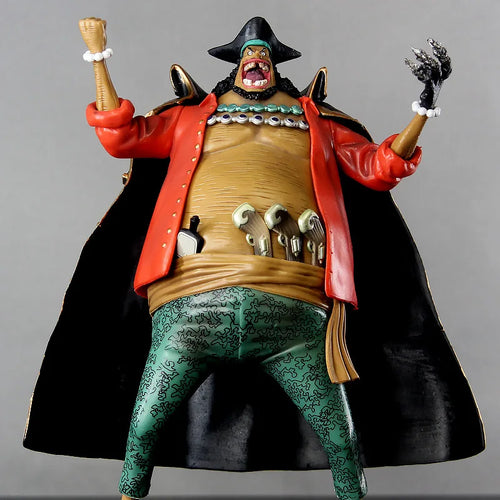 One Piece Statue - Blackbeard (Combat Details & Black Coat)