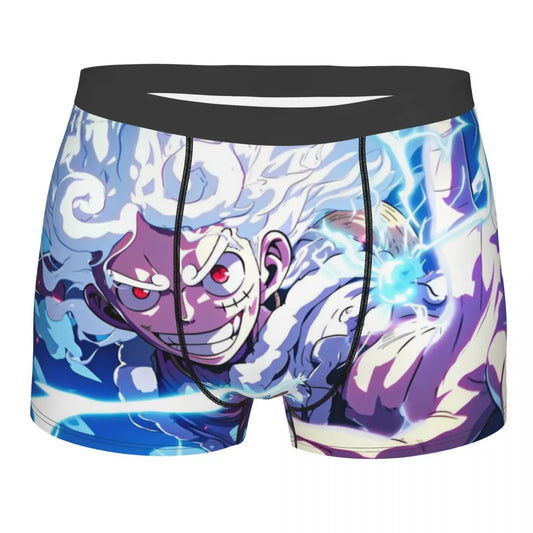 One Piece Boxer Briefs - Monkey D. Luffy Gear 5 Nika (Purple)