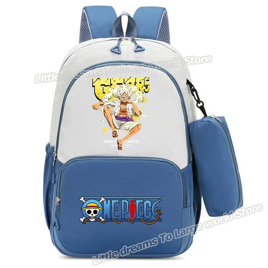 One Piece-ryggsäck – Monkey D. Luffys piratemblem