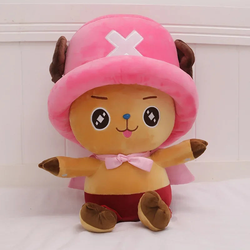 Tony Tony Chopper plush – Classic pink hat design (20cm)