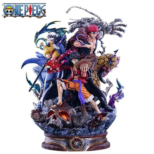 One Piece-figur – Supernova-trio (stridsdiorama, 23 cm)