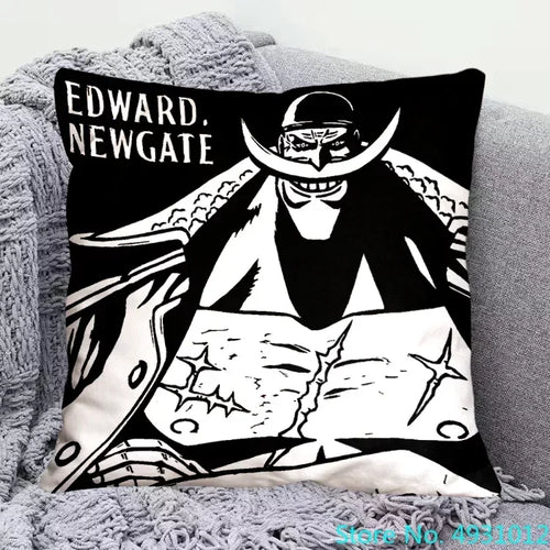 One Piece Cushion Cover - Edward Newgate (Whitebeard)
