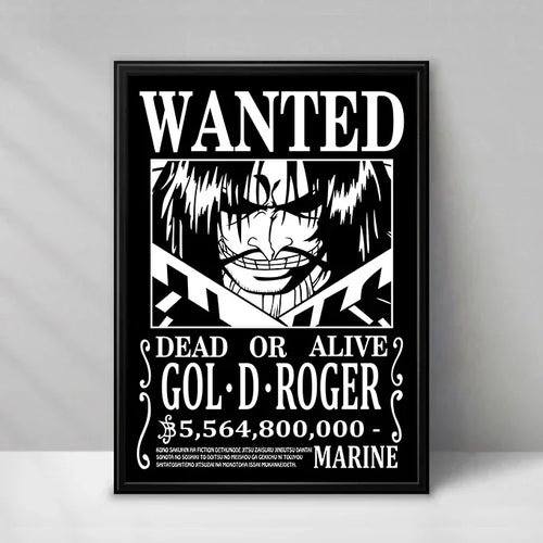 One Piece Wanted Poster - Gol D. Roger (King of the Pirates)