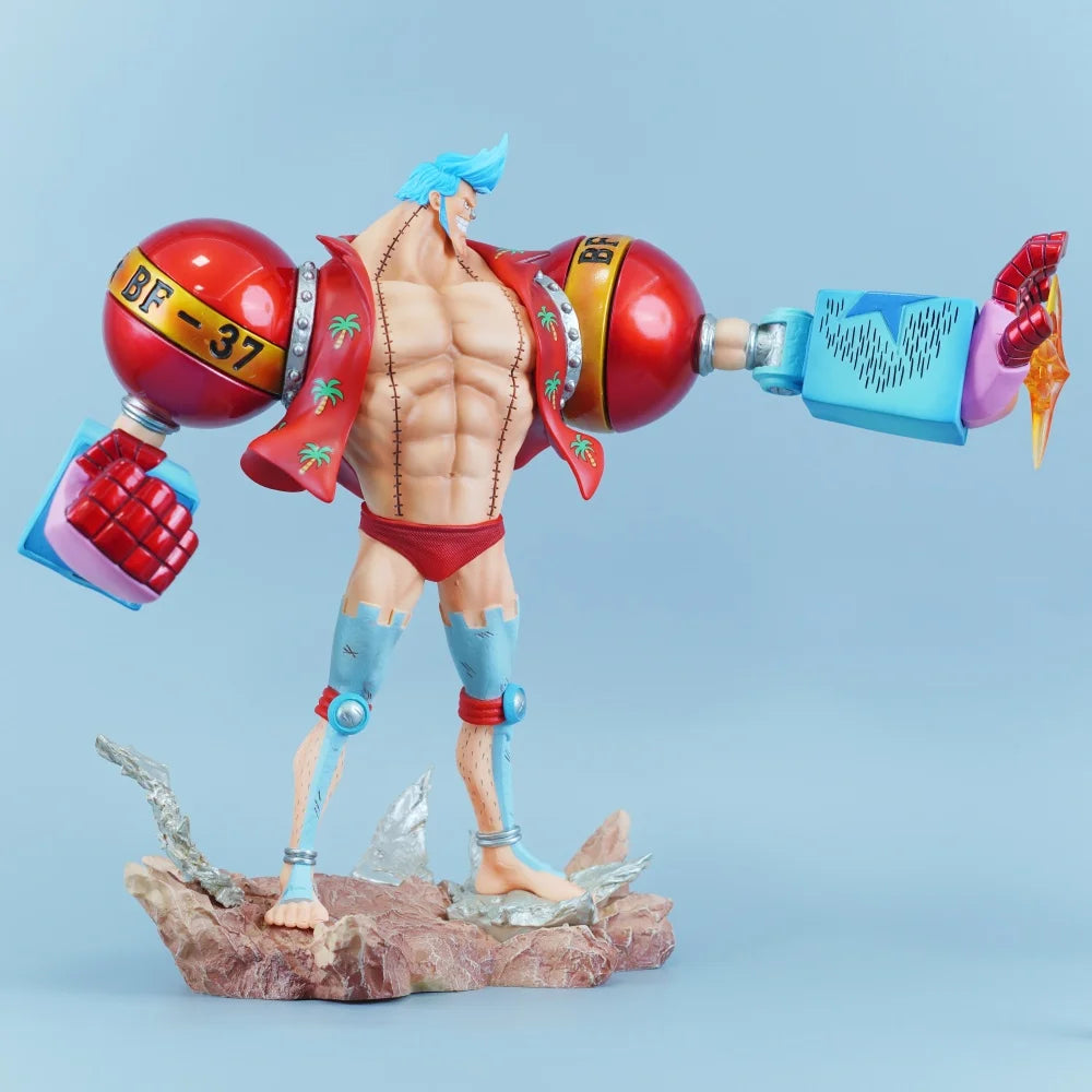 One Piece-staty - Franky Shogun ”Iron Pirate” (Actionfigur 28.5cm)