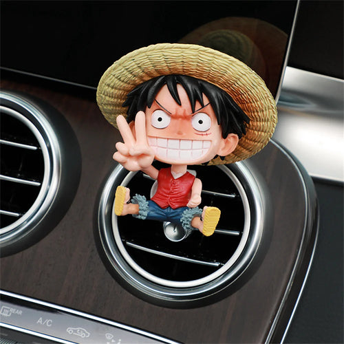 One Piece Car Accessory - Luffy Air Vent Figurine