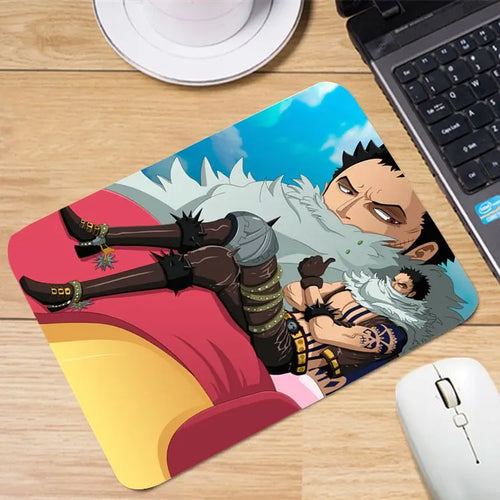 One Piece Mouse Pad - Trafalgar Law & Katakuri (Battle)