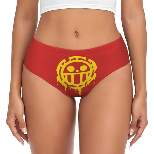 Figi One Piece – emblemat Spade Pirates (Portgas D. Ace – czerwone)