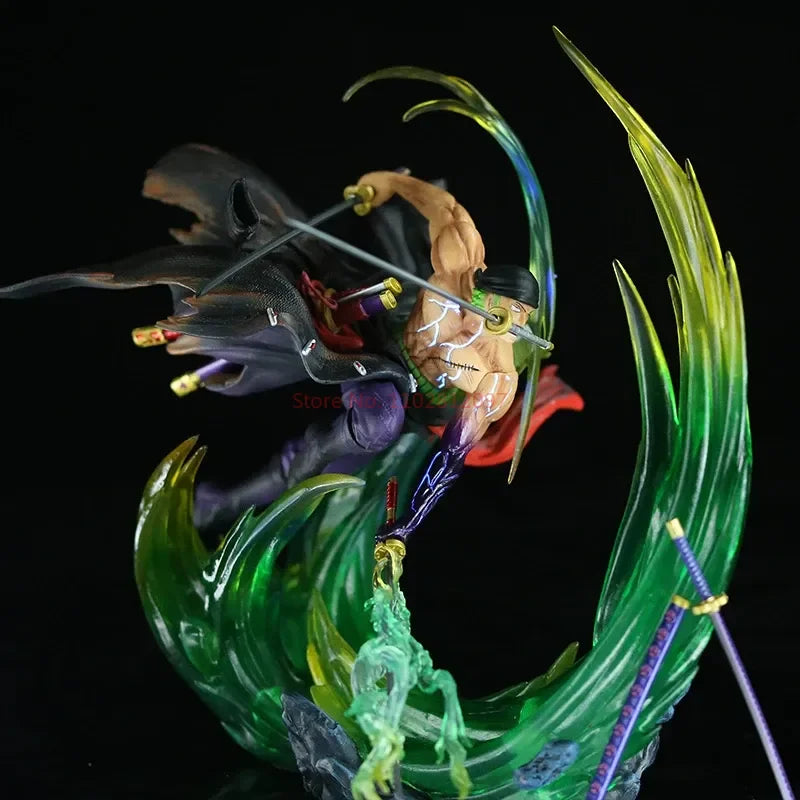 One Piece Figure - Roronoa Zoro Ashura (Green Slashing Effect)