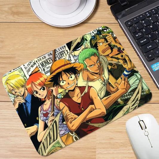 One Piece Mouse Pad - Luffy & Crew Pirate Alliance