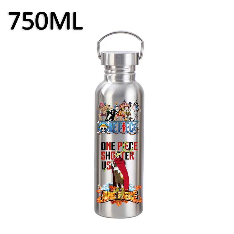 One Piece-vattenflaska 750ml – Monkey D. Luffy i Gear-stil