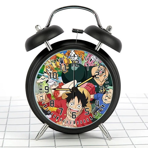 Retro One Piece Alarm Clock - Straw Hat Crew (Black Model)