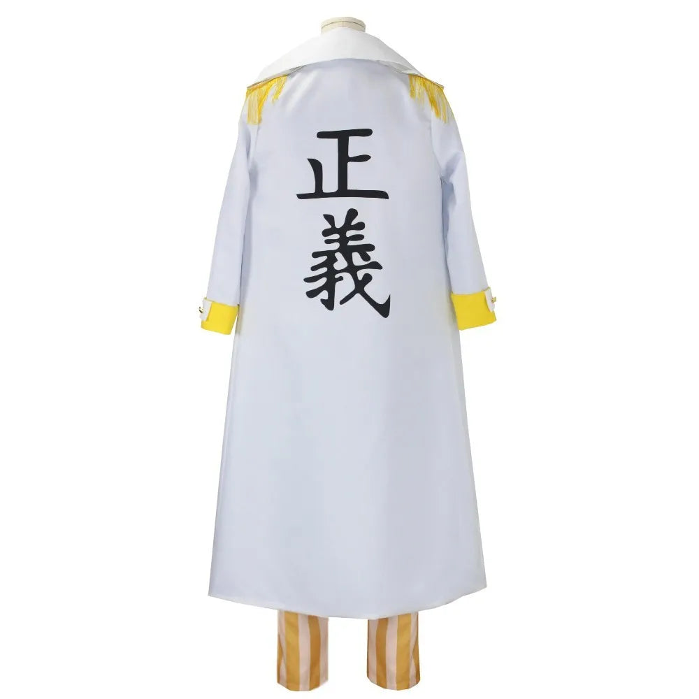One Piece Cosplay Costume - Marine Admiral Outfit ("Justice" Coat)