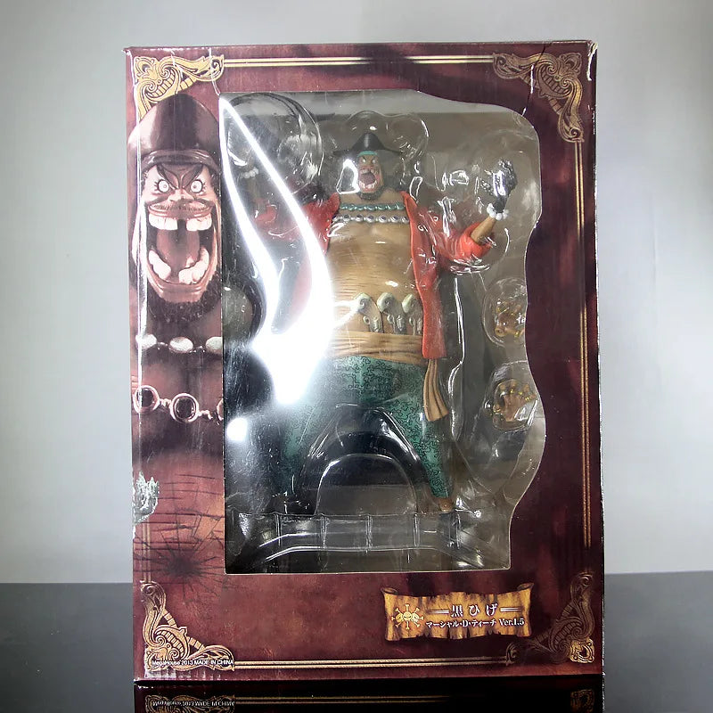 One Piece Statue - Blackbeard (Combat Details & Black Coat)