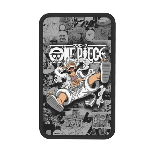 One Piece-armstödsöverdrag – Mugiwara-besättningen i svartvitt (mangastil)