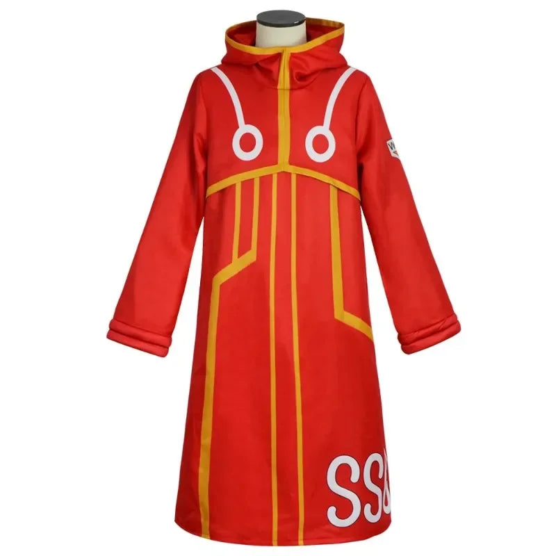 One Piece Costume - Egghead Island 2025 Outfit (Red)