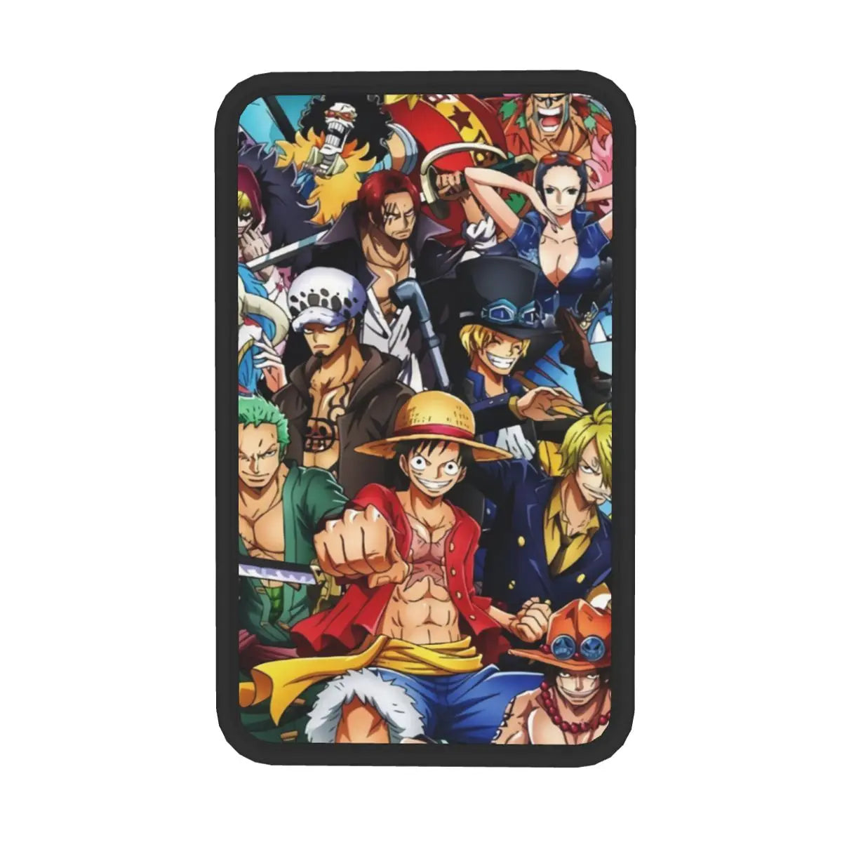 One Piece Armrest Cover - High-Definition Crew Portrait Collage