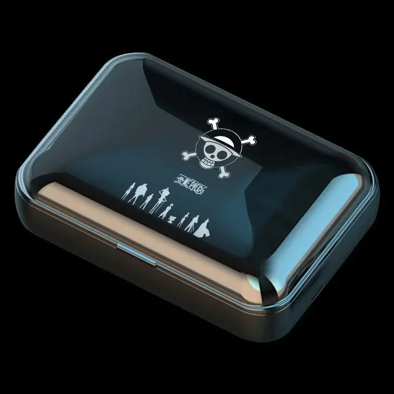 One Piece Wireless Earbuds – Minimalist Pirate Symbol