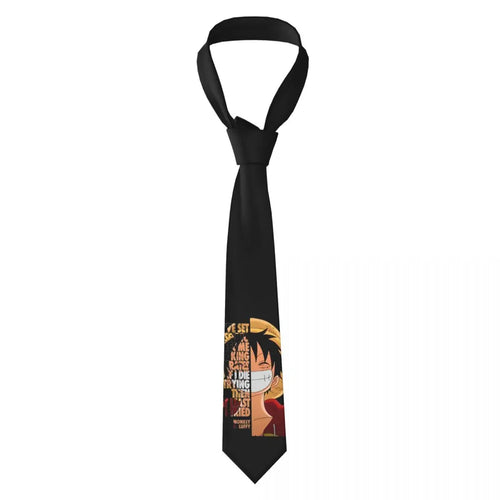 One Piece Tie – Classic Luffy Portrait