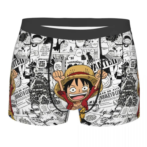 Boxers - Luffy Black-and-White Manga
