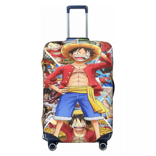 One Piece Suitcase Cover - Monkey D. Luffy Classic Pose
