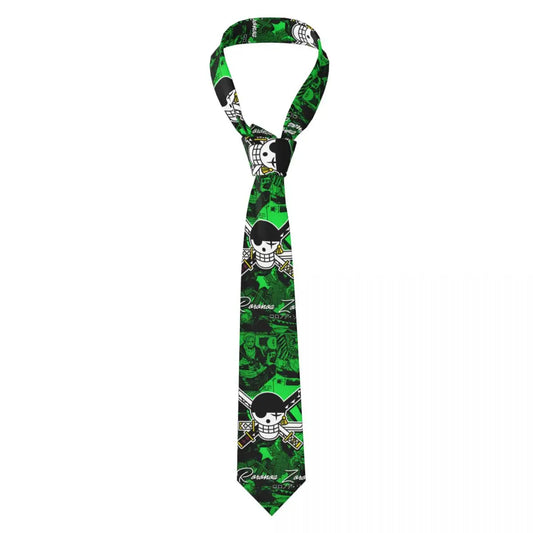 One Piece-slips – Grönt piratmotiv