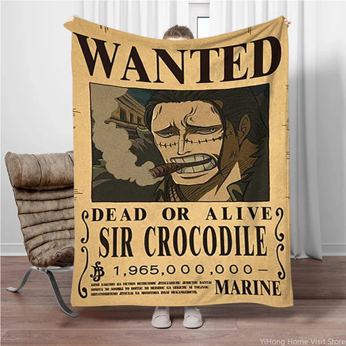 Plakat One Piece Wanted – Sir Crocodile (Baroque Works)