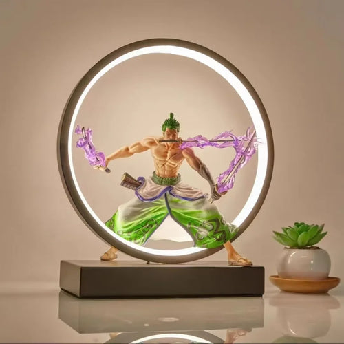 Lampka nocna One Piece – Roronoa Zoro (hologram 3D, efekt LED)
