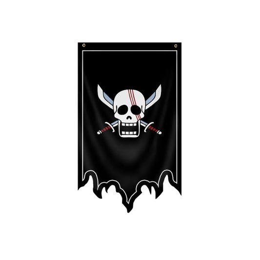 One Piece Flag - Red Hair Pirates (Shanks) Jolly Roger