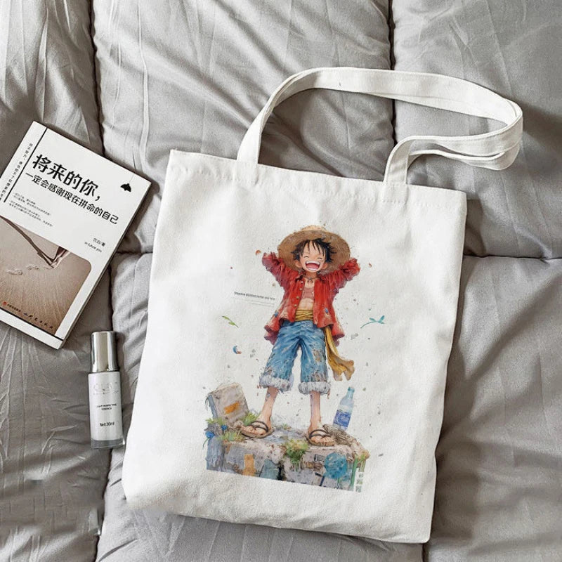 One Piece Tote Bag – Luffy Standing in Adventure