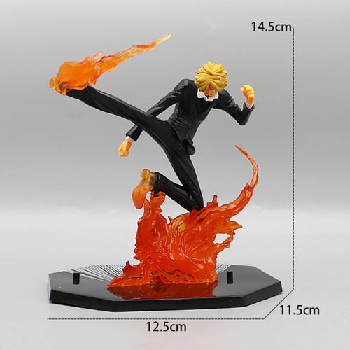 One Piece Figurine - Vinsmoke Sanji Diable Jambe (Flame Effects)