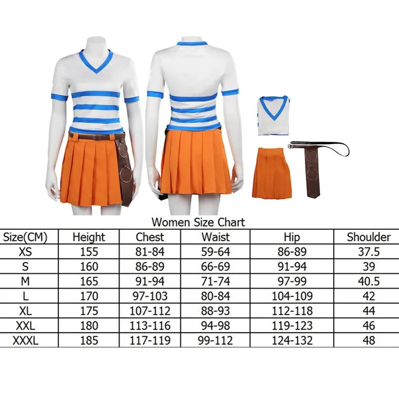 One Piece Cosplay Costume - Nami Outfit (Whole Cake Island Version)