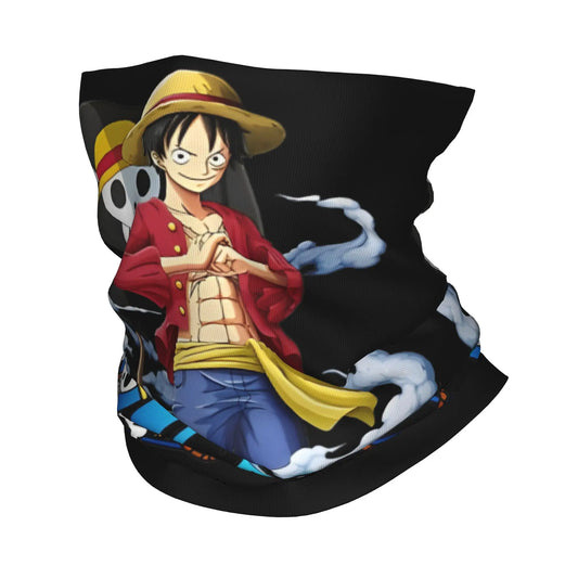 One Piece-halsvärmare – Luffy med kaptensmantel