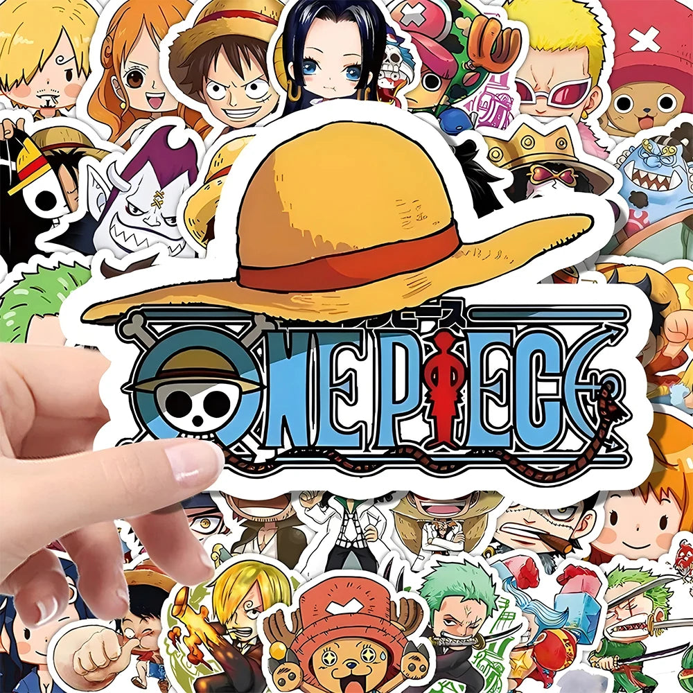 One Piece Sticker Pack - Kawaii and Chibi Designs (Various Characters)