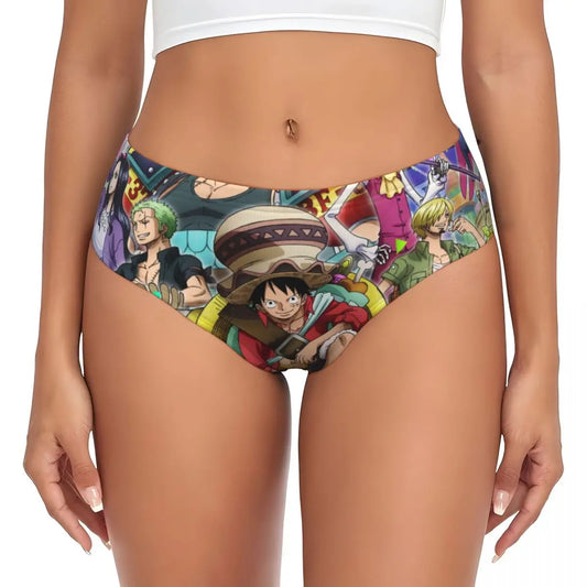 Kalsonger One Piece – Färgglatt motiv med chibikaraktärer