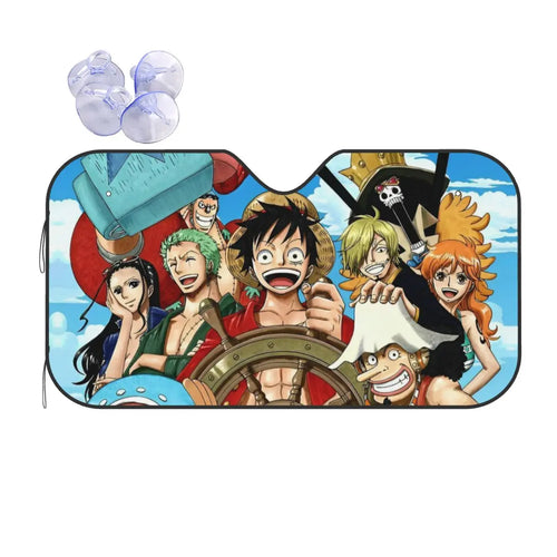 One Piece Car Sunshade – Thousand Sunny Navigation