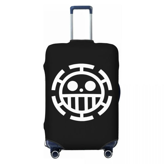 One Piece Suitcase Cover - Heart Pirates Emblem (Trafalgar Law)
