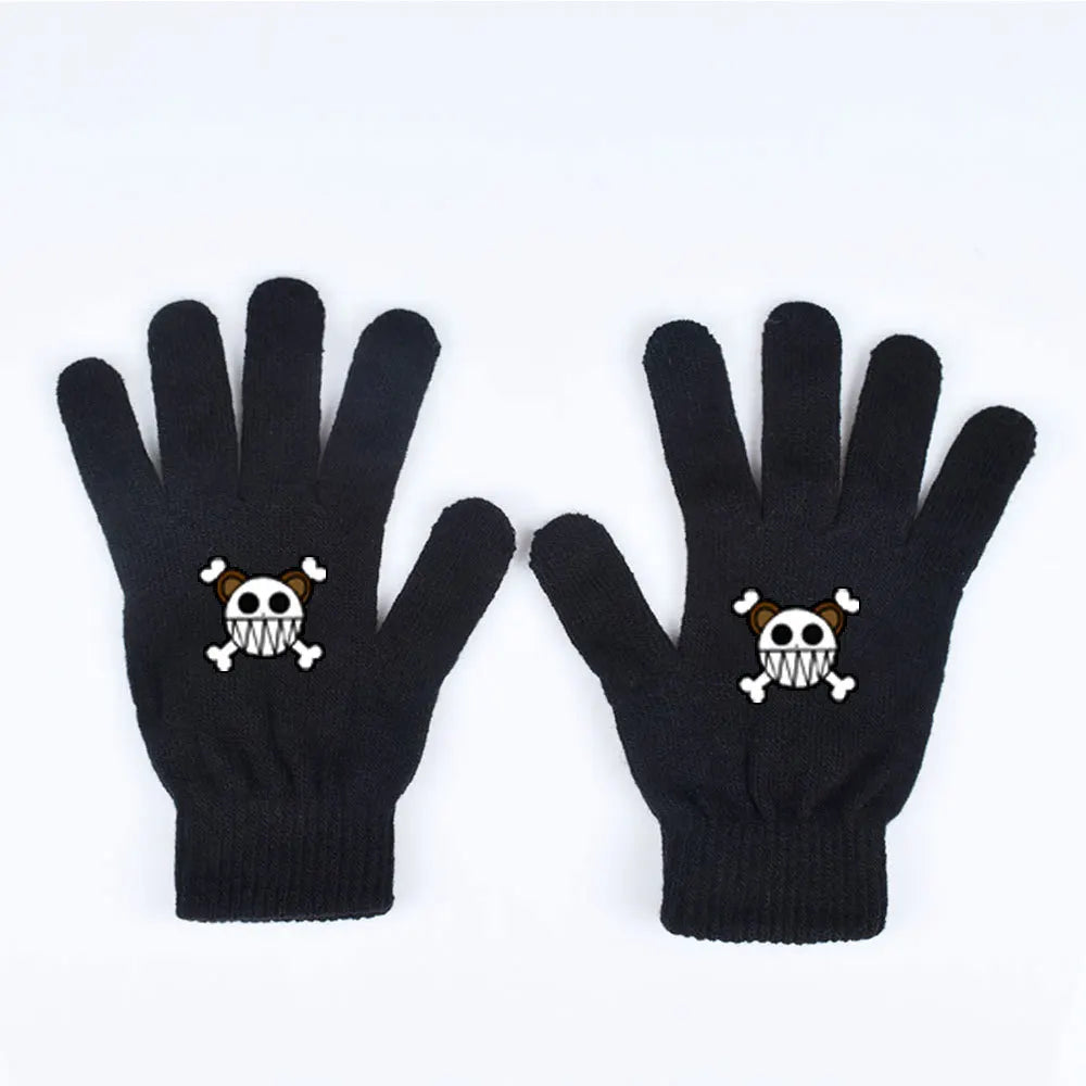 One Piece Gloves – Classic Pirate Skull