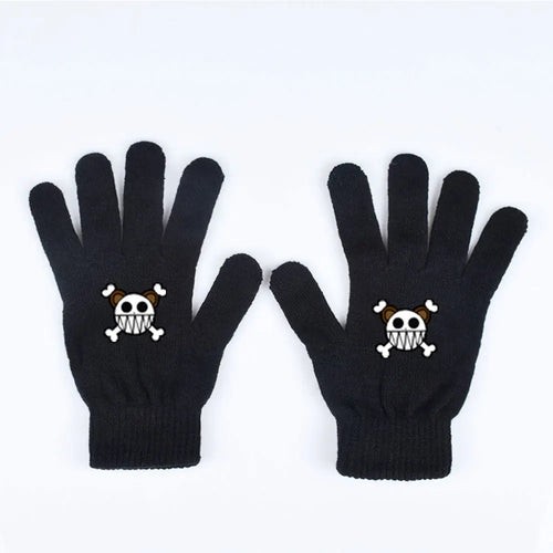 One Piece Gloves – Classic Pirate Skull