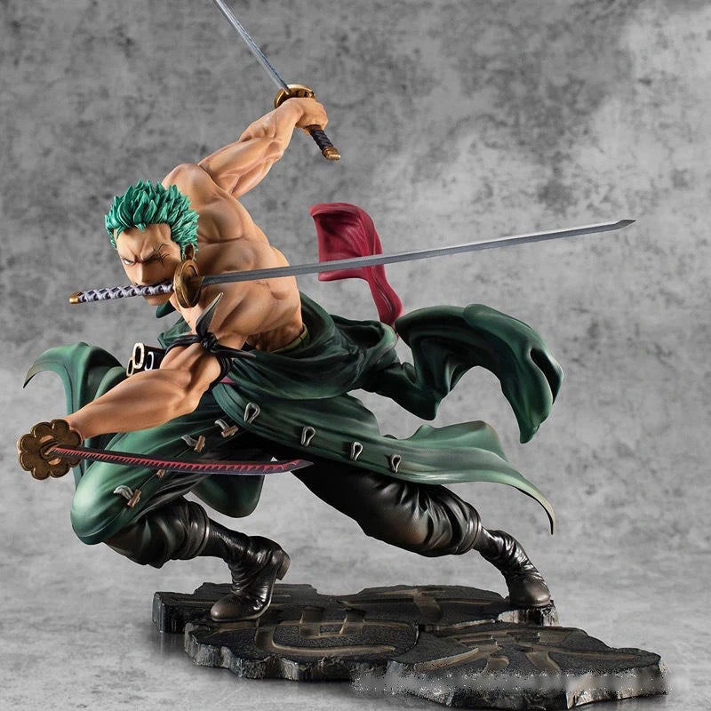 Figurka One Piece — Roronoa Zoro, atak specjalny (efekty cięć)