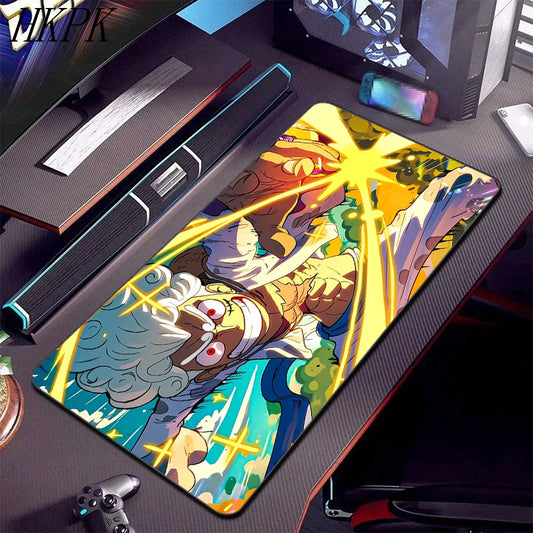 One Piece Desk Mat - Gear 5 Luffy Solar Energy