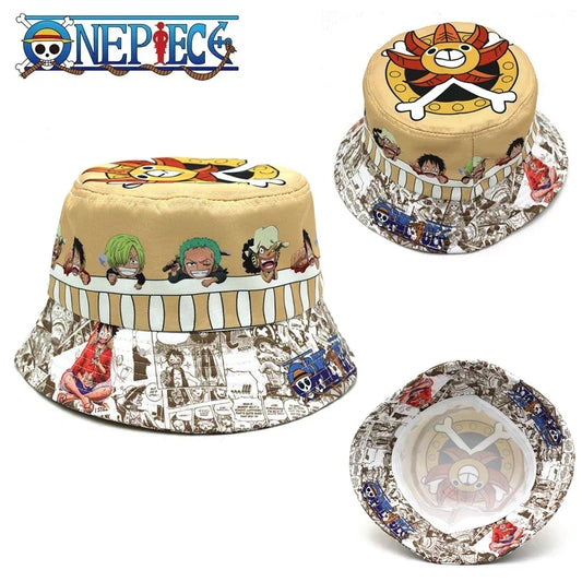 One Piece Bucket Hat - All-Over Mugiwara Crew Print