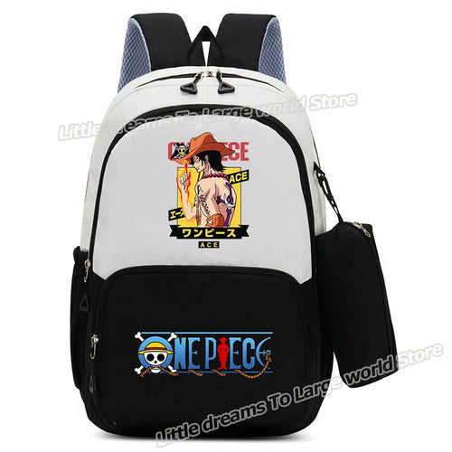 One Piece Backpack – Monkey D. Luffy Colorful Wanted Poster