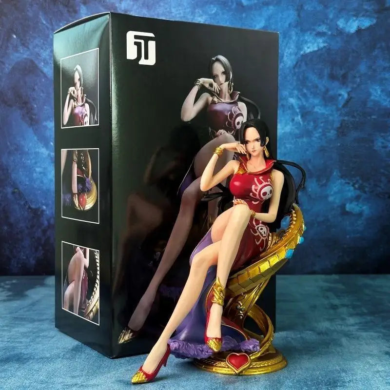 Figurka One Piece — Boa Hancock (siedząca poza na kolekcjonerskim tronie)