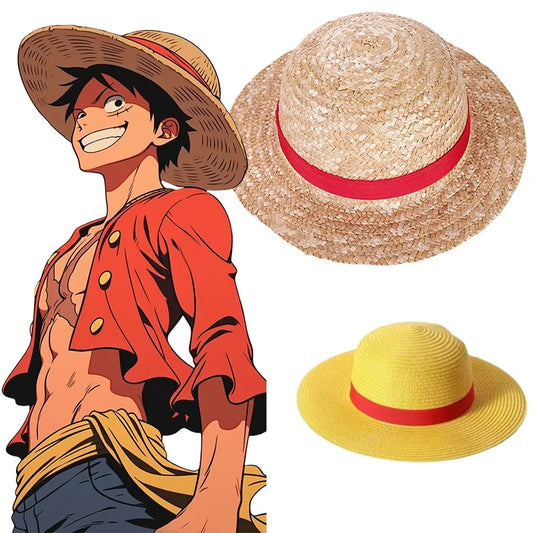 One Piece Straw Hat - Monkey D. Luffy (Classic with Cord)