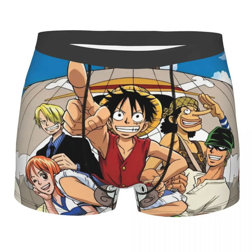Bokserki One Piece – Luffy i załoga w stylu Wano